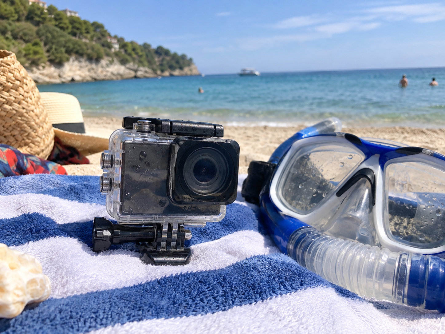 Avis client Go Cam X1 plage et snorkeling