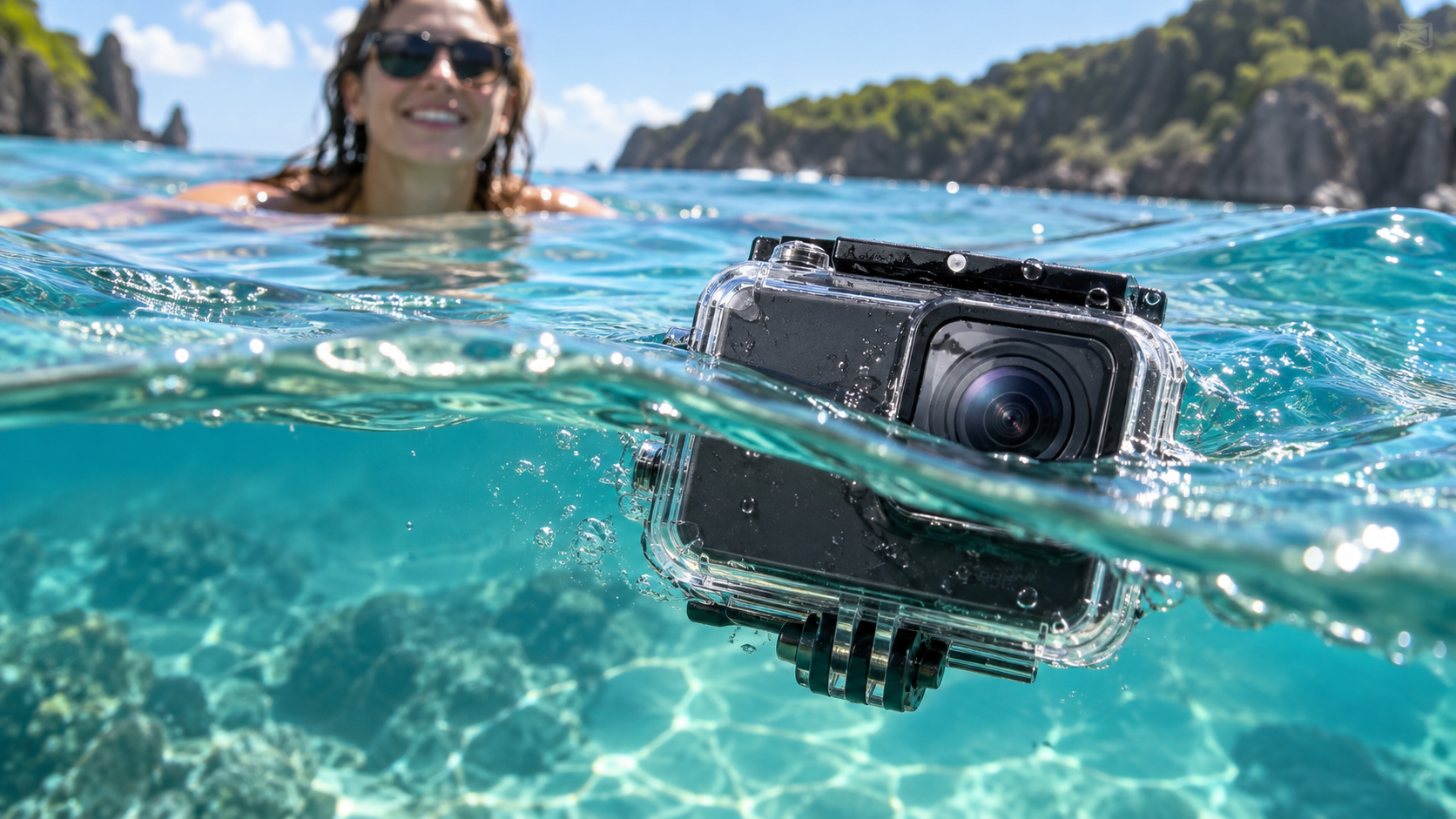 Go Cam X1 en utilisation aquatique